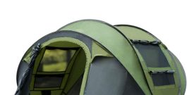 Qisan Tienda de campaña automática Al Aire Libre Tiendas de Apertura rápida para 4 Personas Fácil de Instalar-Verde